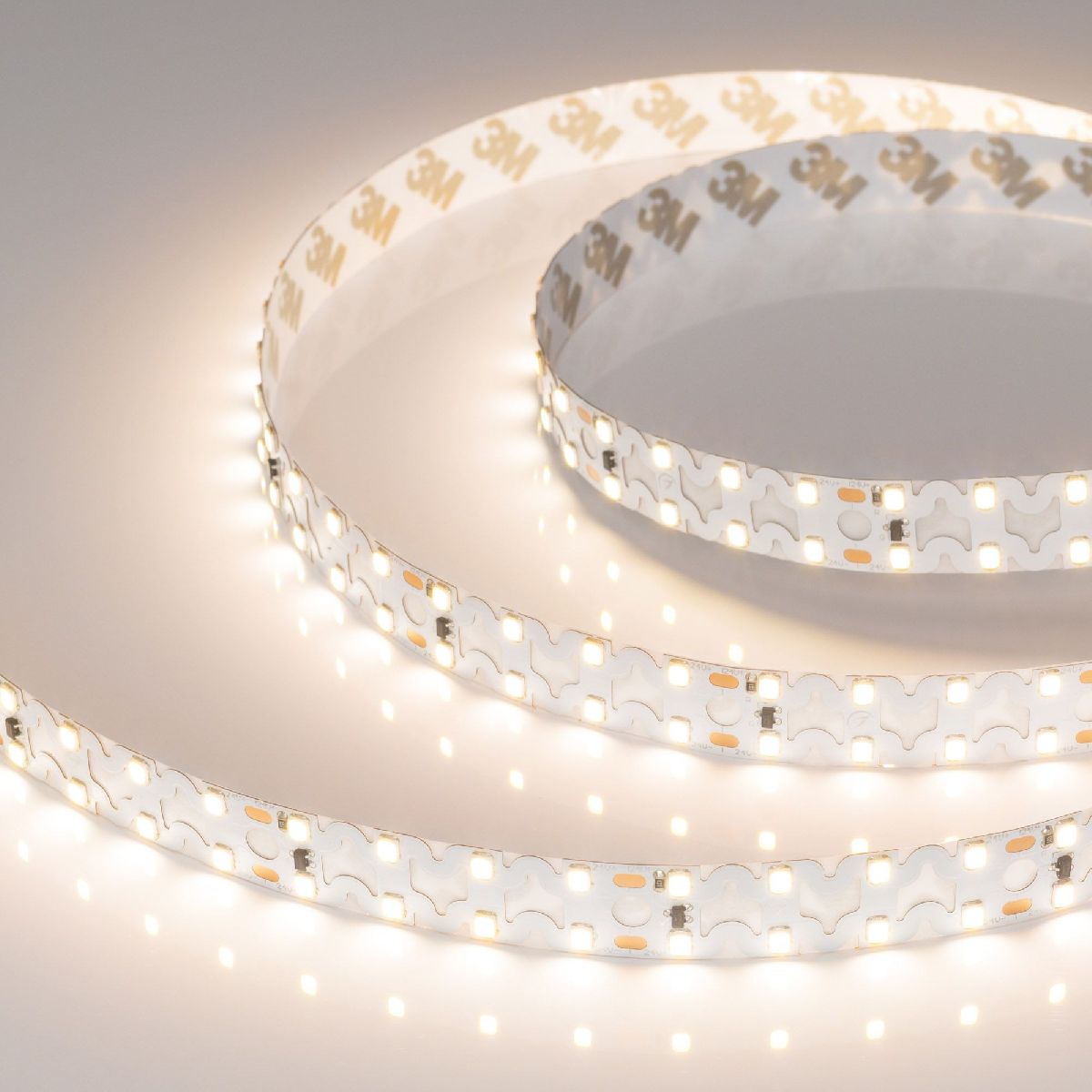 Светодиодная лента Arlight RZ-A160-15mm 24V Warm2700 (19.2 W/m, IP20, 2835, 5m) 048010