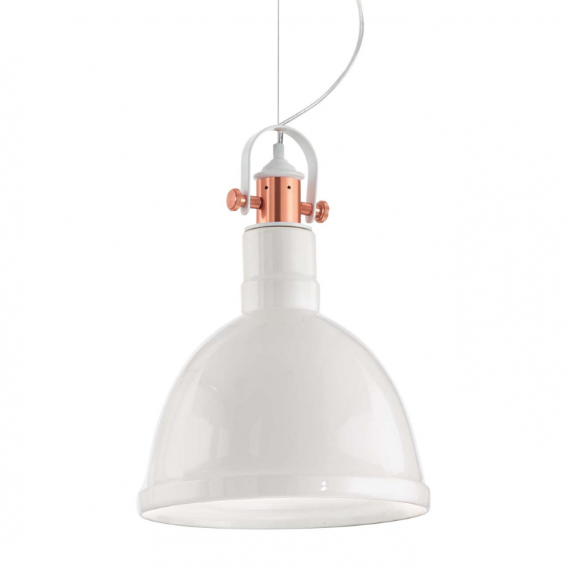 Подвесной светильник Ideal Lux Deda SP1 Bianco 166377