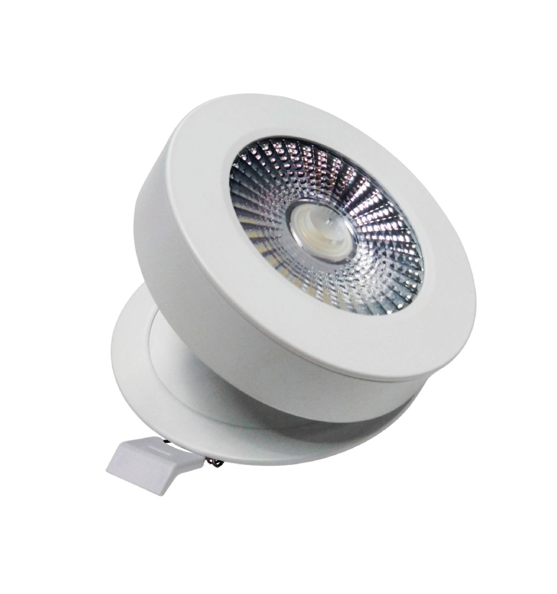 Встраиваемый светильник Elvan VLS-505R-10W-WW-Wh