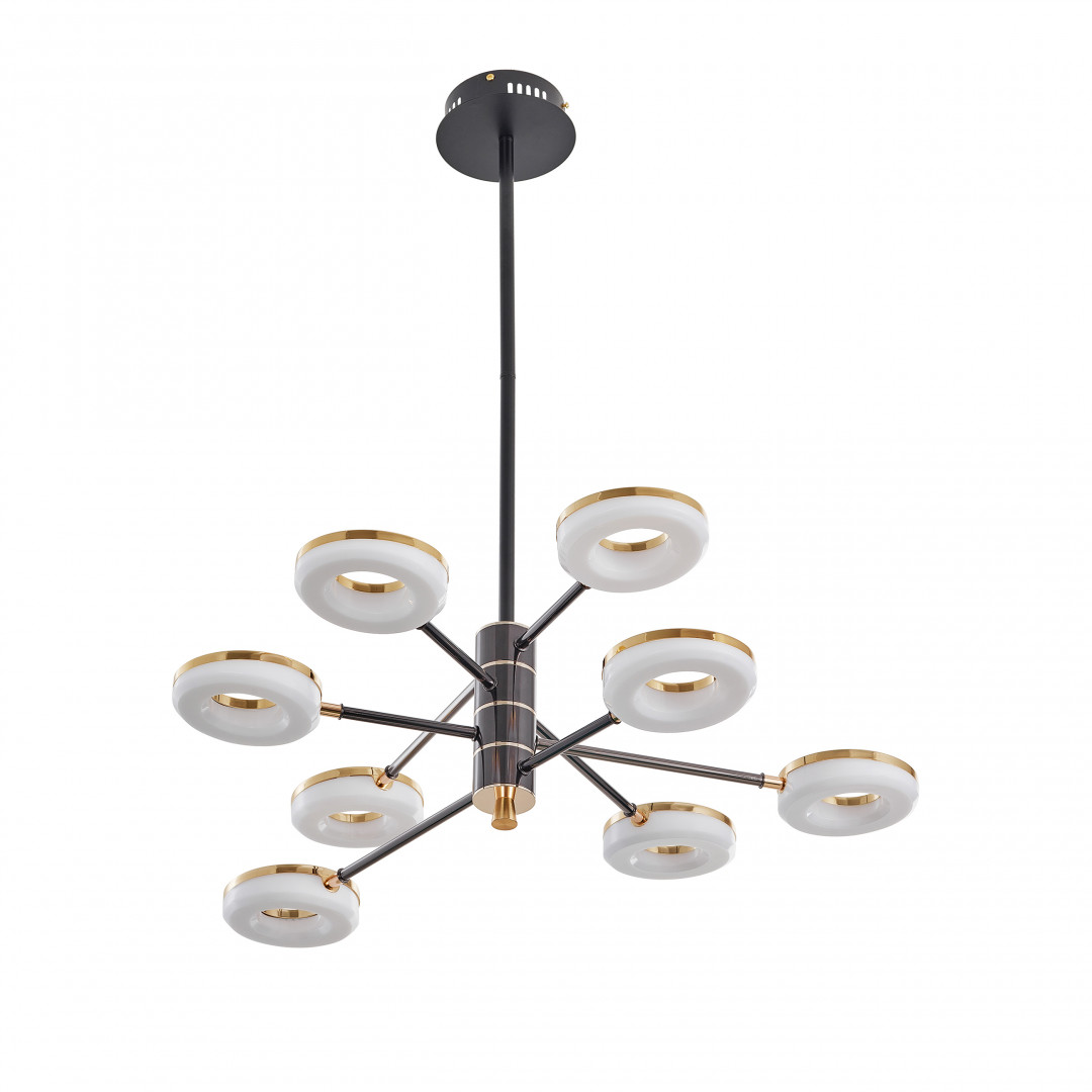 Люстра на штанге Arte Milano Ferrara 276699/8 BK/GD