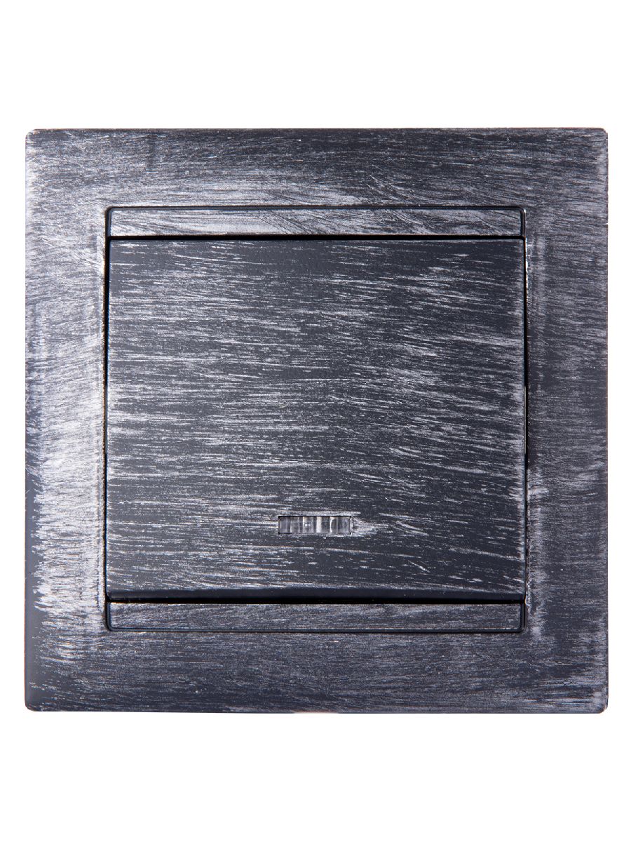 Выключатель одноклавишный с подсветкой Лама TDM Electric SQ1815-0646