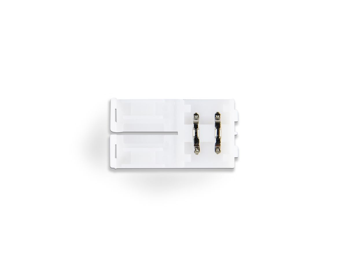 Соединитель прямой для светодиодной ленты 5050 12/24V (2 конт.) GS6051 (10шт) Ambrella Light Illumination GS6051