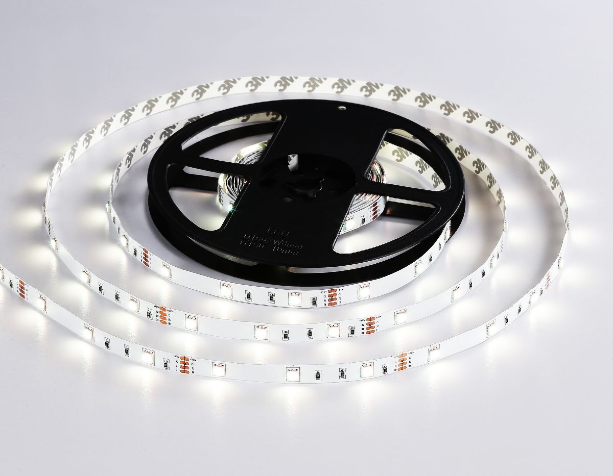 Светодиодная лента Ambrella Light LED Strip 12В 5050 7,2Вт/м RGB 5м IP20 GS2401