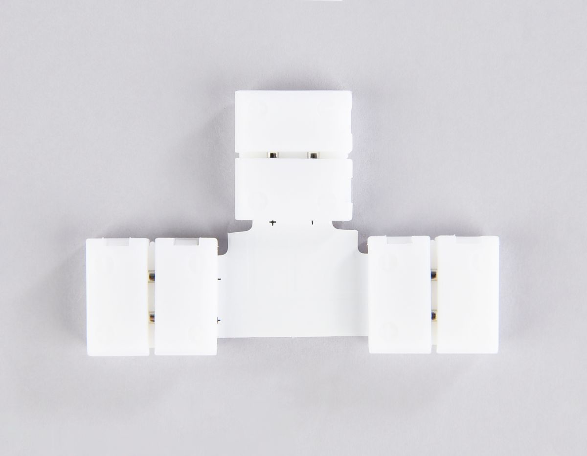 Соединитель T для светодиодной ленты 5050 12/24V (2 конт.) GS6951 (5шт) Ambrella Light Illumination GS6951