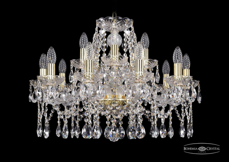 Подвесная люстра Bohemia Ivele 1413/10+5/220/G