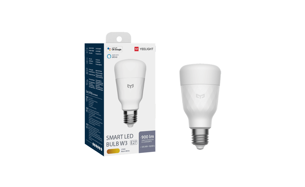 Умная светодиодная лампа Yeelight Smart LED Bulb W3(White) E27 8W 2700/6500K YLDP007