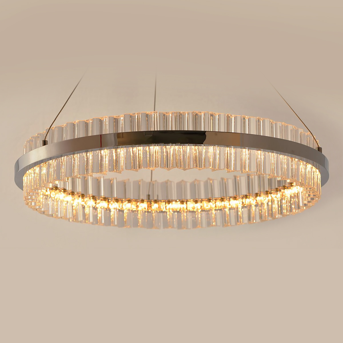 Подвесная люстра Delight Collection Saturno PG6100 chrome