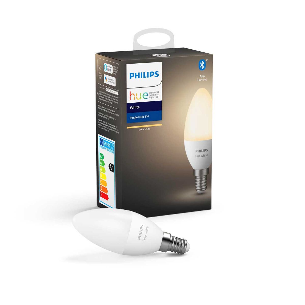 Умная светодиодная лампа Philips Hue E14 5,5W 2700K 929002039903