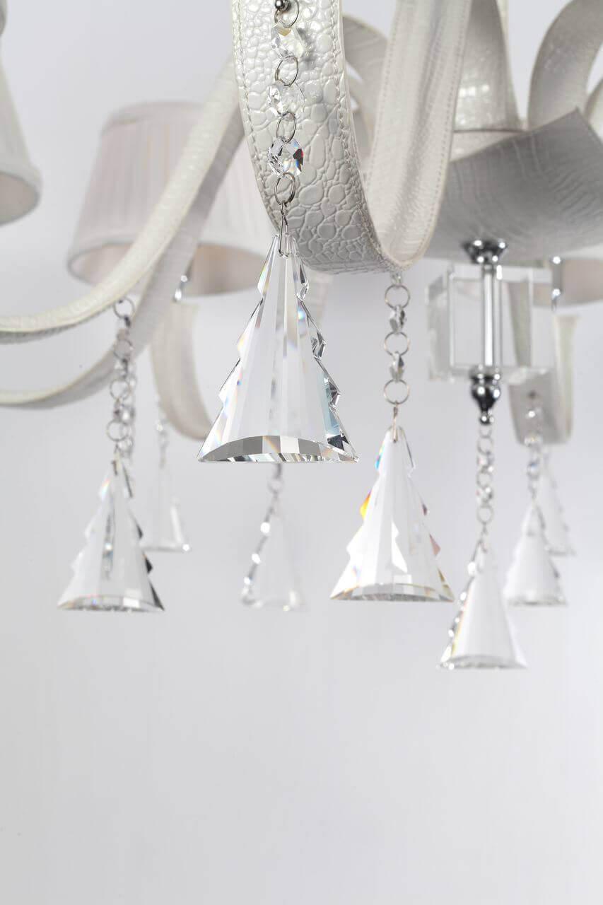 Подвесная люстра Lucia Tucci Pelle Bianca 119.5