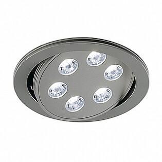 Встраиваемый светильник SLV TRITON 6 PowerLED 4000K серебристый 113650