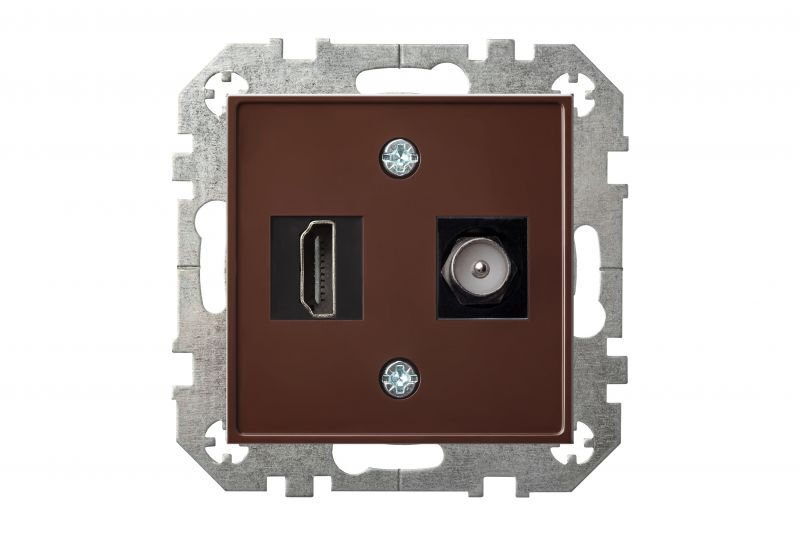 Розетка HDMI и TV Liregus Epsilon 28-1561