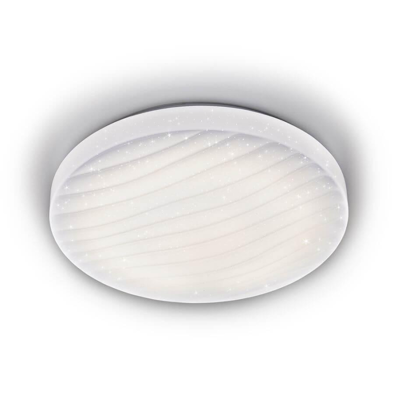 Потолочный светодиодный светильник Ambrella Light Orbital Air F19 WH 48W D390