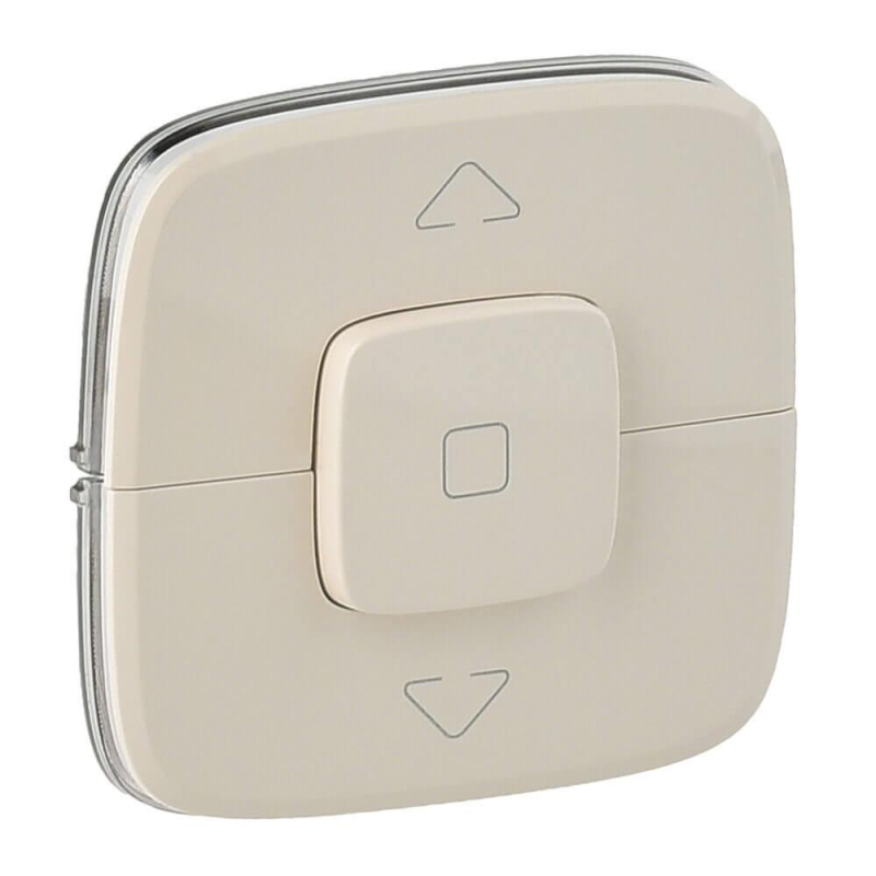 Лицевая панель Legrand Valena Allure выключателя жалюзи слоновая кость 755146