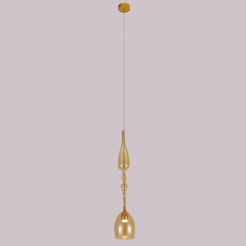 Подвесной светодиодный светильник Crystal Lux Lux SP1 C Amber