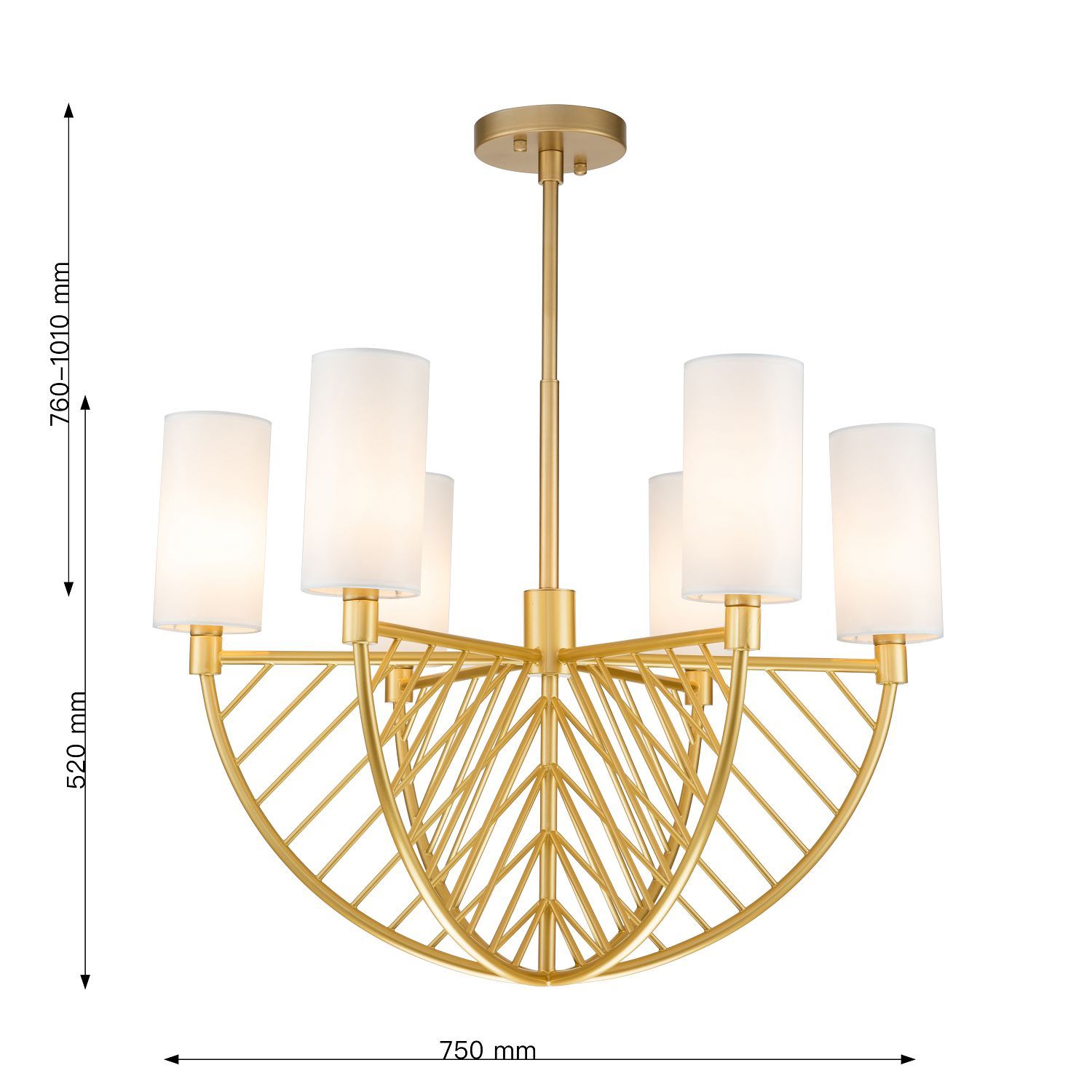 Люстра на штанге Favourite Arc 2992-6P