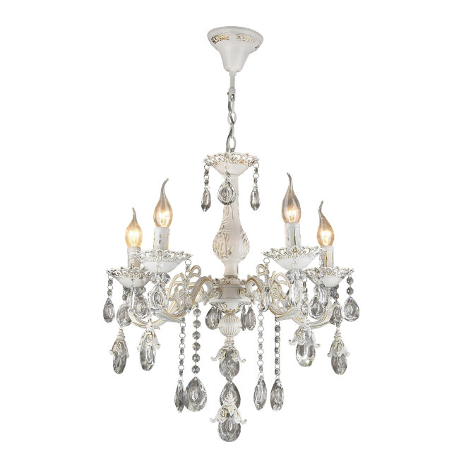 Подвесная люстра Seven Fires Evetta SF3331/5H-WG-CL