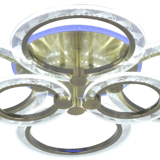 Потолочная люстра Seven Fires Oden SF7052/7C-AB-RGB