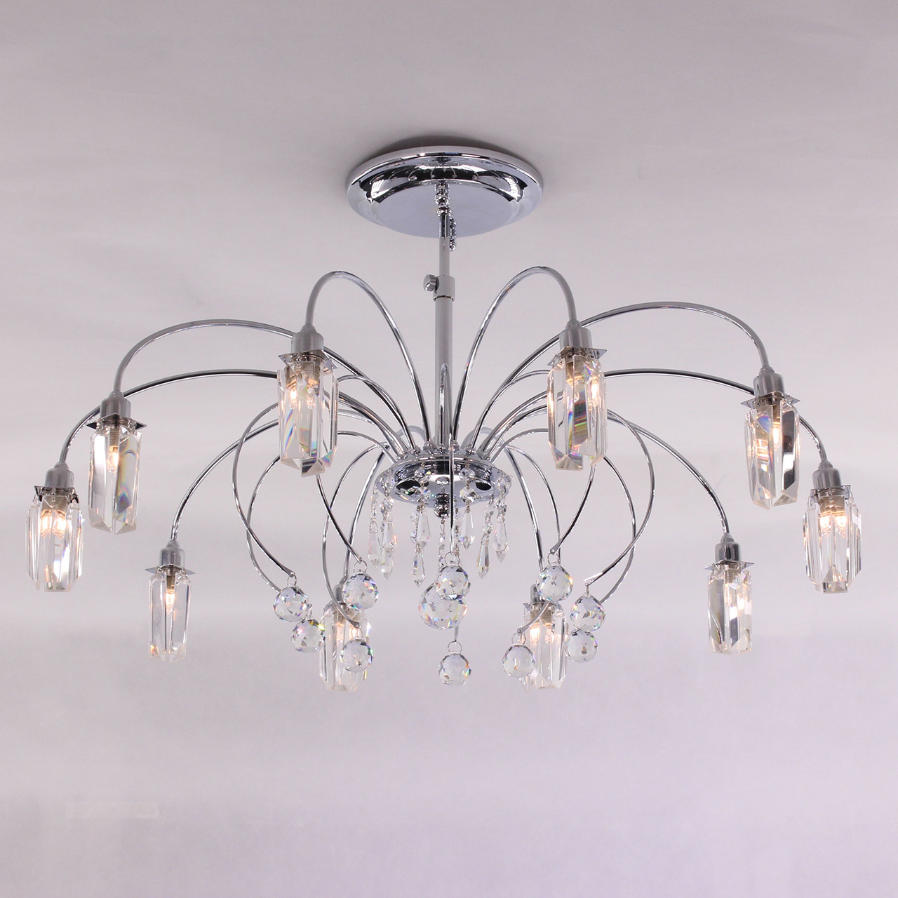 Потолочная люстра Citilux Калипсо Хром CL211101