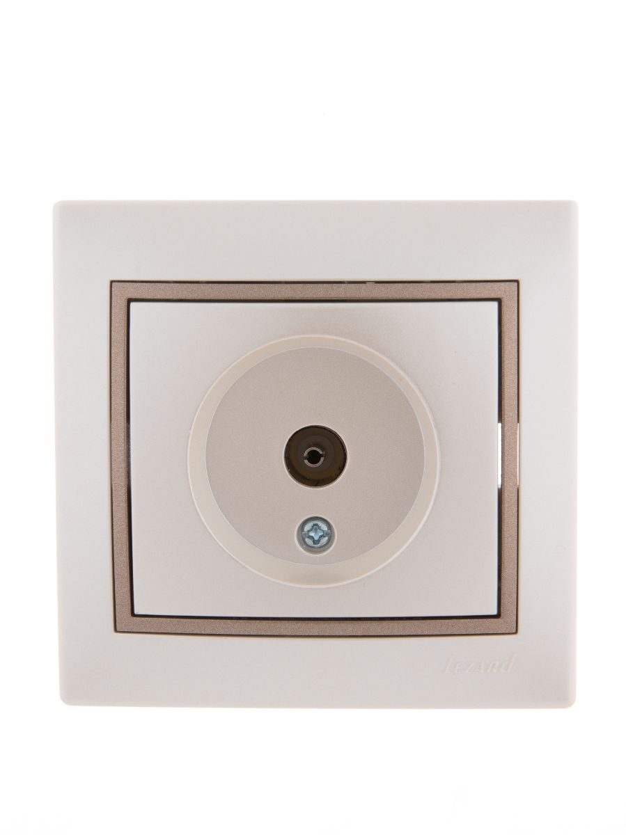 Розетка ТВ оконечная Lezard Mira 701-3031-130