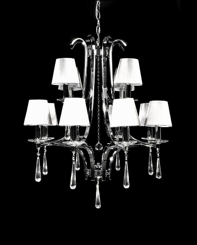 Подвесная люстра Lumina Deco Venisia LDP 8810-12 SL