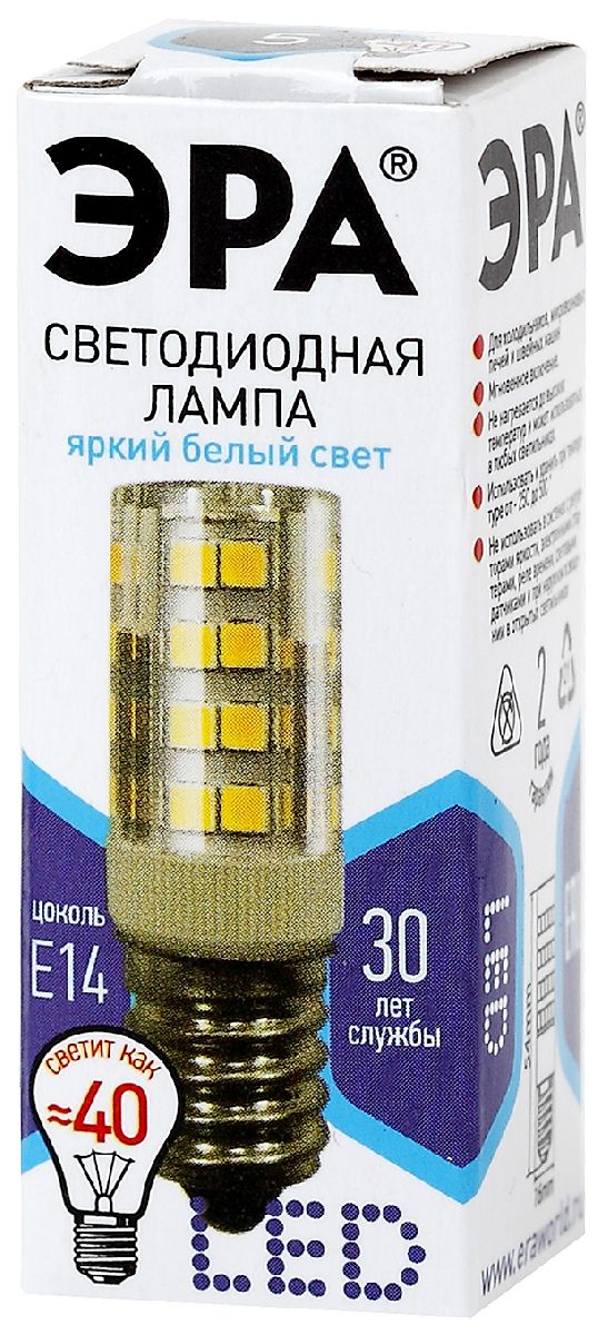 Лампа светодиодная Эра E14 5W 4000K LED T25-5W-CORN-840-E14 Б0033031
