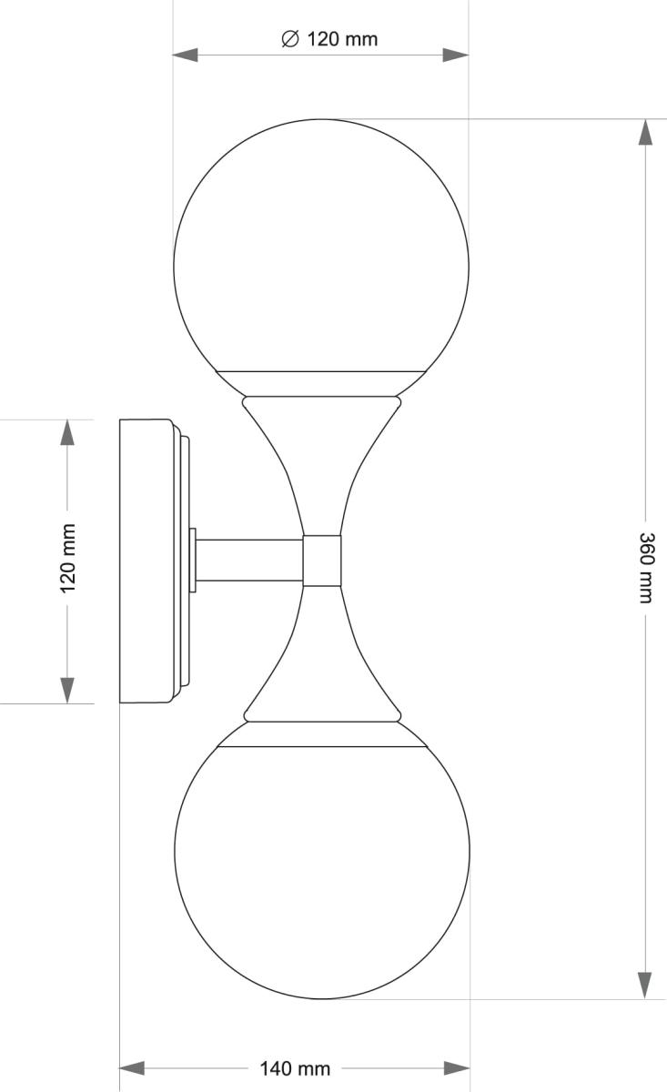 Бра Kutek Bari BAR-K-2 (Z)