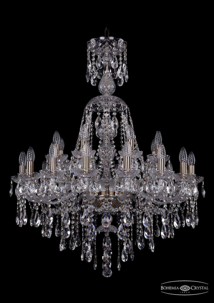 Подвесная люстра Bohemia Ivele 1415/16+8/300/XL-106/Pa