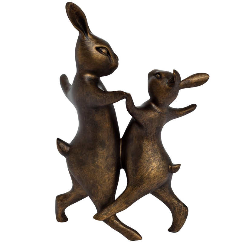 Статуэтка Танцующие кролики Garda Decor D1831
