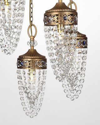 Подвесная люстра Lumien Hall Саял P17070/5PCC