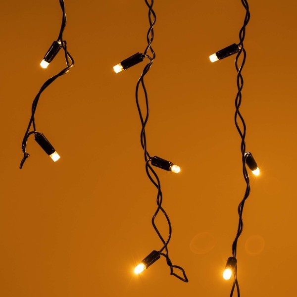 Светодиодная гирлянда Arlight ARD-Edge-Classic-2400x600-Black-88LED-Flash Warm/Warm 031192