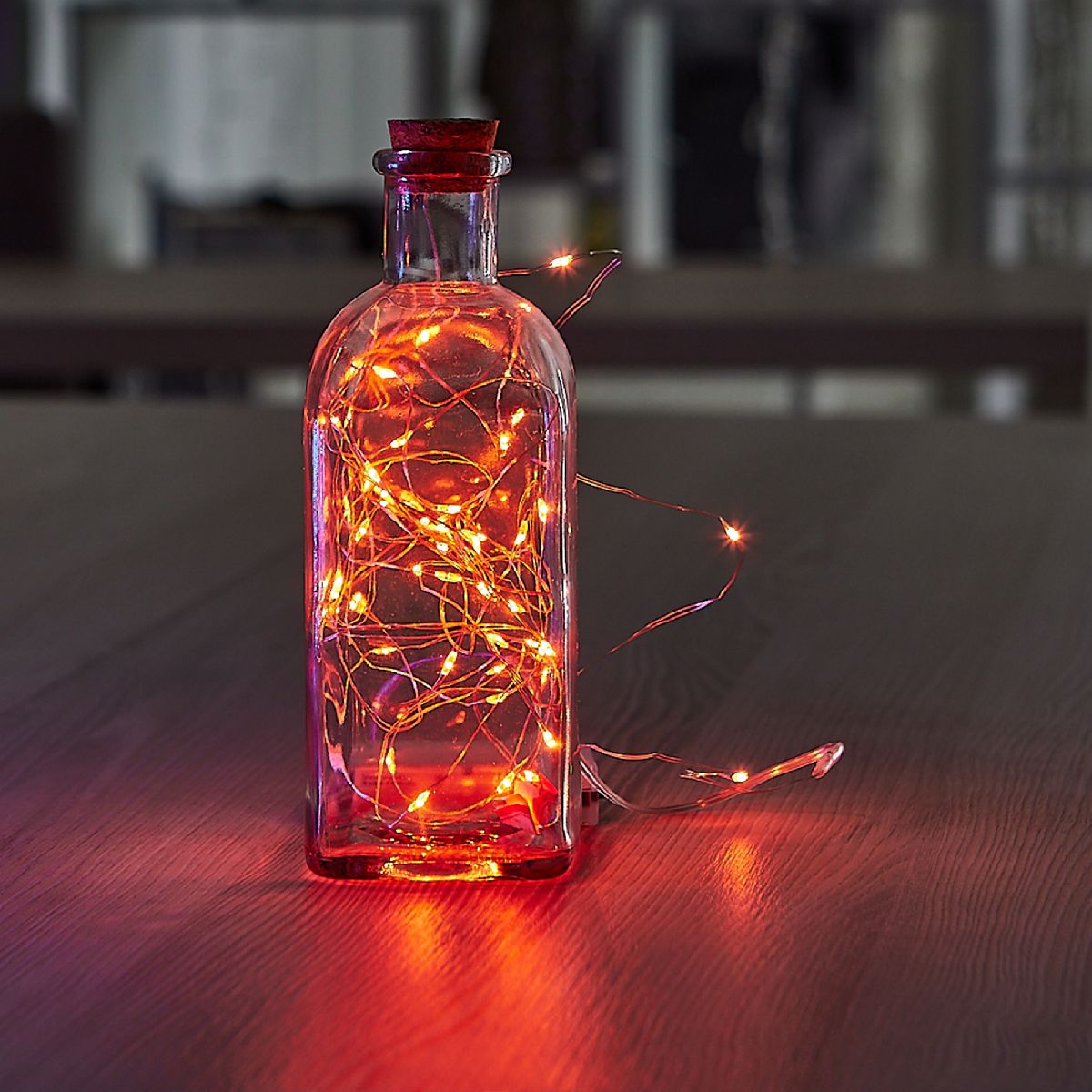 Гирлянда Uniel ULD-S0500-050 SCB 2AA AMBER IP20 DEW UL-00010898