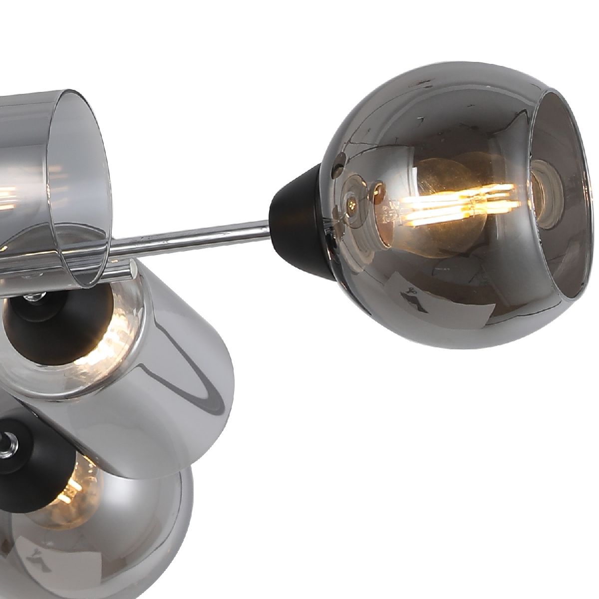 Люстра на штанге Illumico IL8243-8COU-79 BK CR