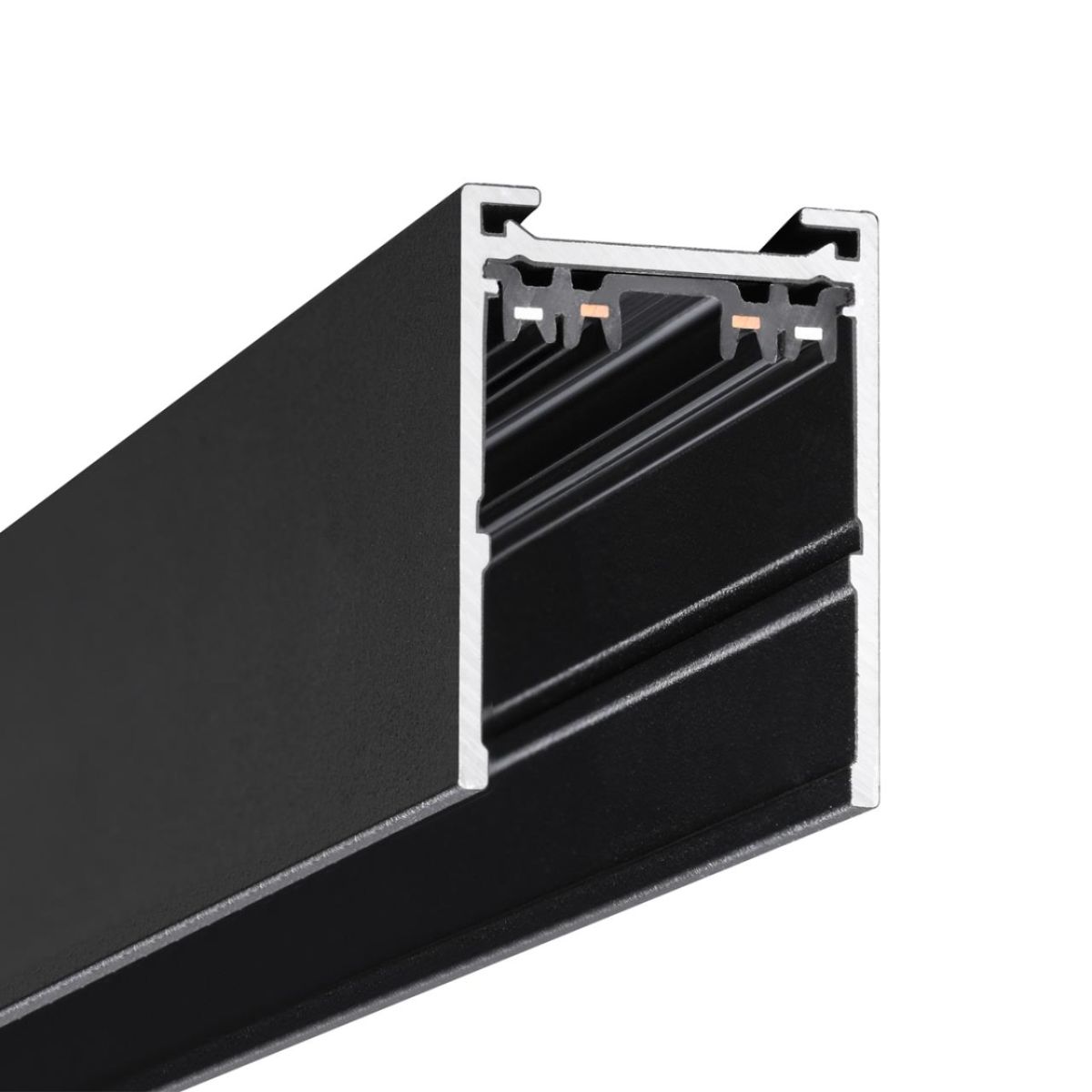 Шинопровод накладной/подвесной в комплекте заглушки 2шт, крышка и соединительная планка 1шт Novotech Port Vector 135299