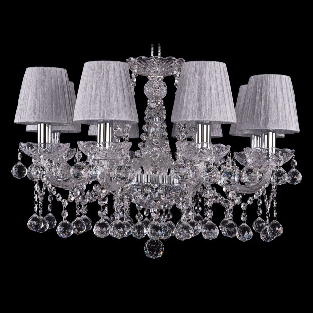 Подвесная люстра Bohemia Ivele 1413/8/200/Ni/Balls/SH6