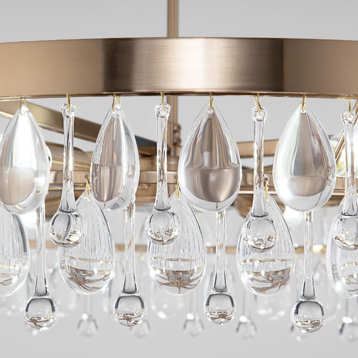 Подвесная люстра Eurosvet Sophie 60165/6 латунь Smart a065754