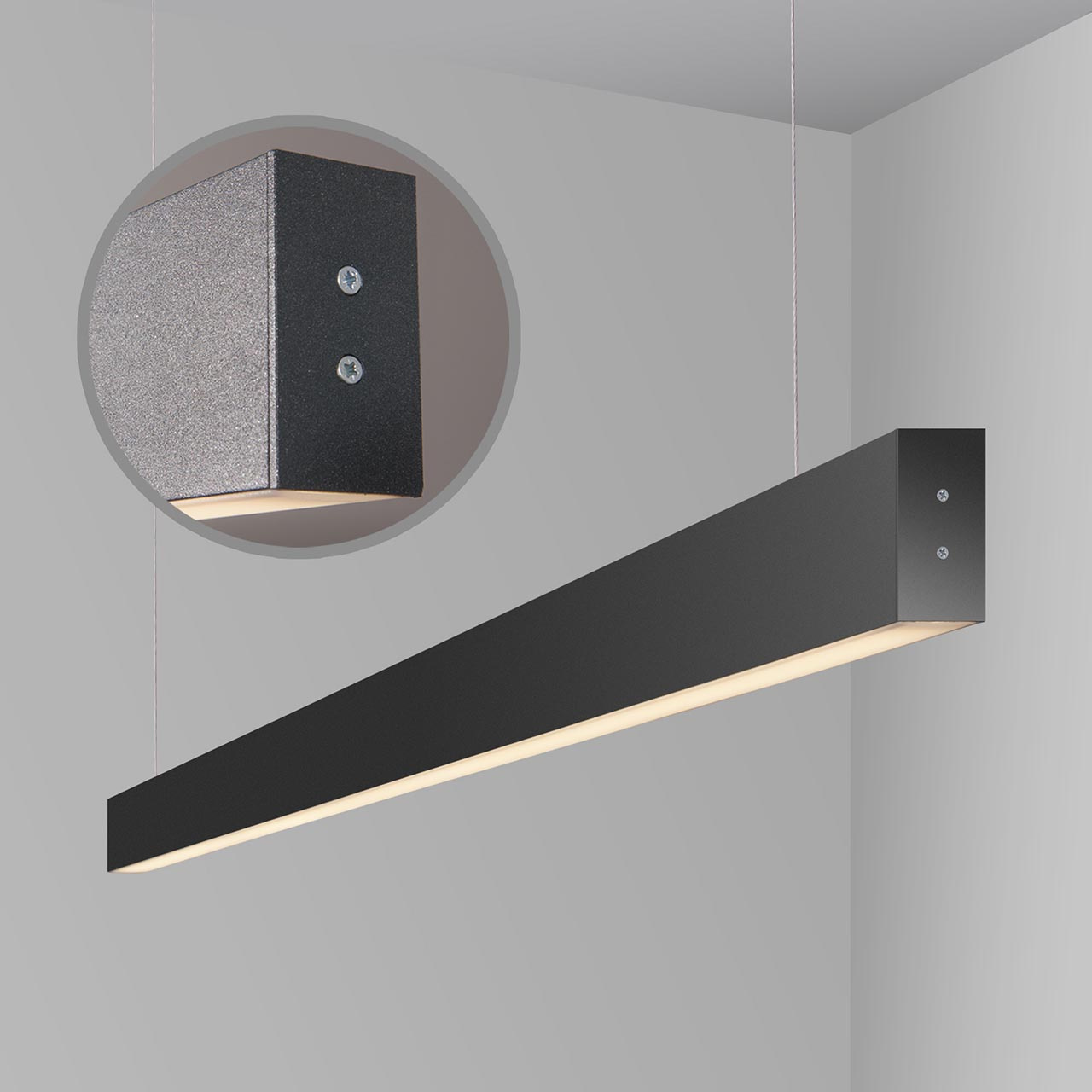 Подвесной светодиодный светильник Elektrostandard LS-01-2-128-6500-MSh 4690389127830