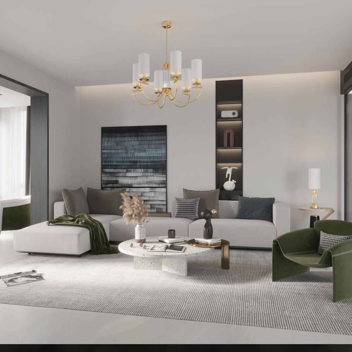 Подвесная люстра Kutek Lea LEA-ZW-6(Z/A)