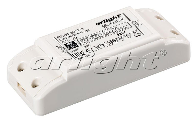 Блок питания Arlight ARJ-KE32700 (22W, 700mA, PFC) 020179