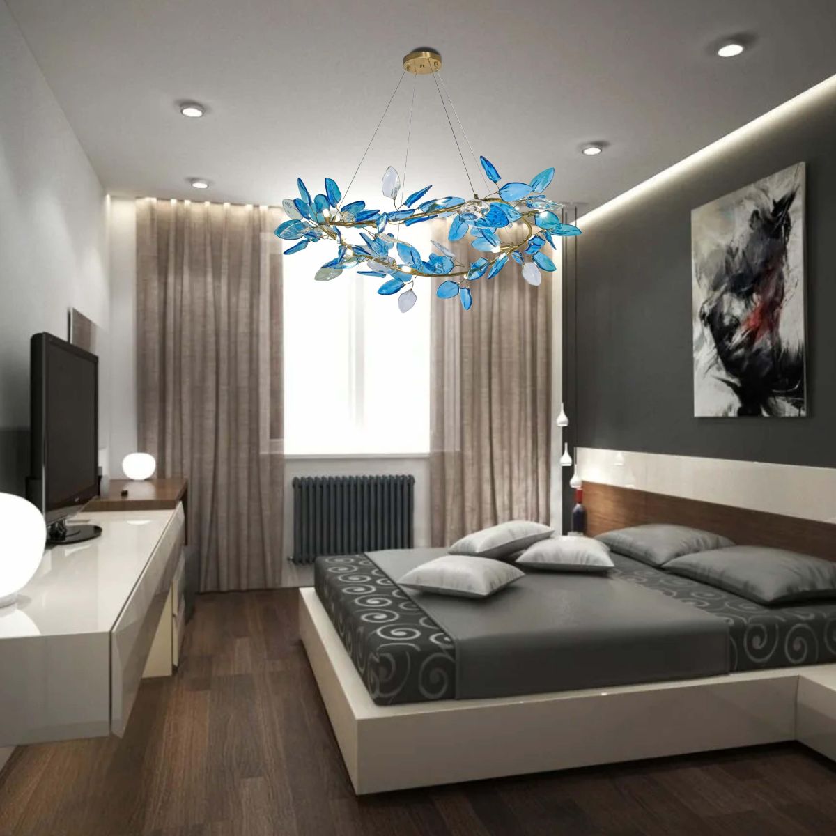 Подвесная люстра Alfa Light F3224-40