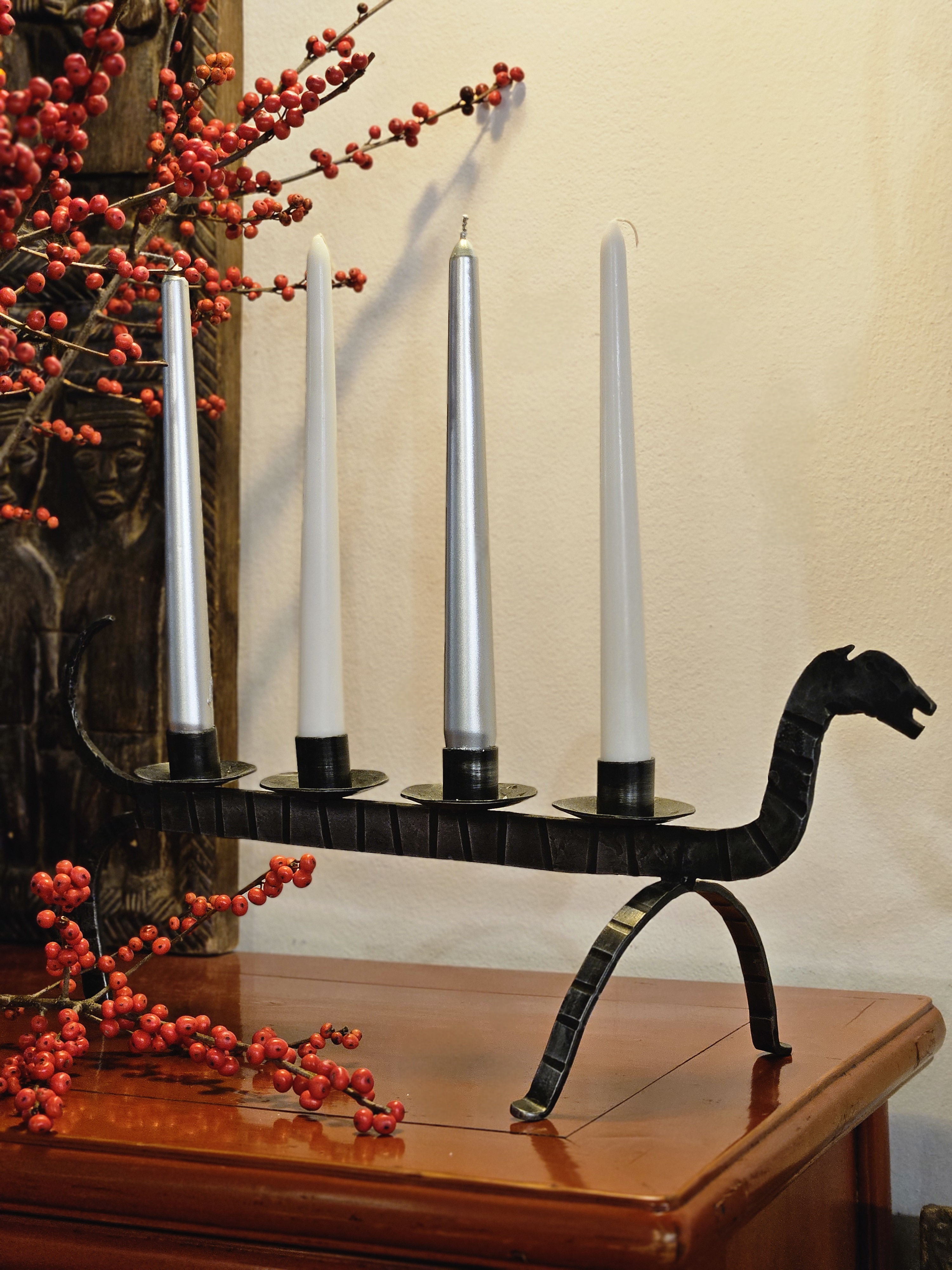 Настольный подсвечник Дракон Covali HC-369