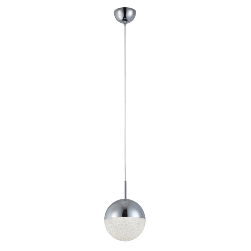 Подвесной светодиодный светильник Crystal Lux Pio SP1 D120 Chrome