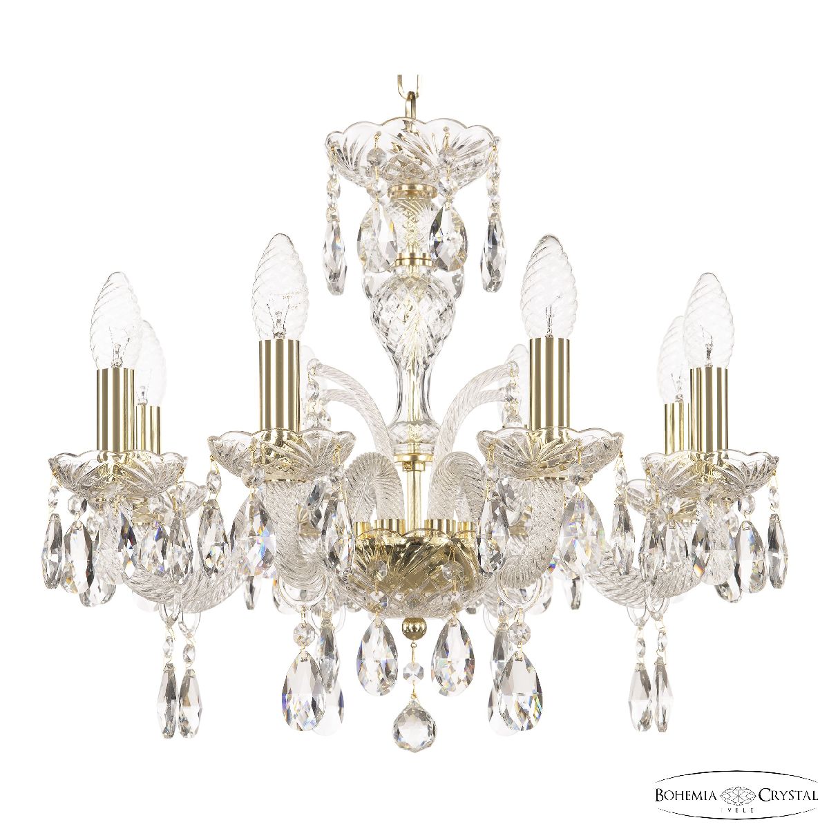 Подвесная люстра Bohemia Ivele Crystal 118/8/165 G