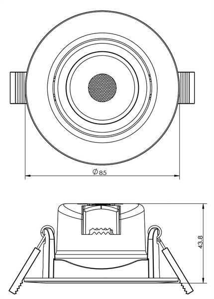 Встраиваемый светильник Deko-Light SMD 565337