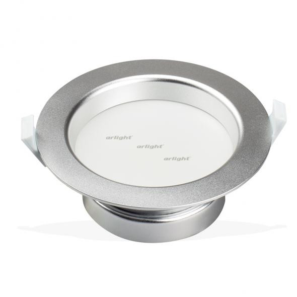 Встраиваемый светодиодный светильник Arlight IM-125 Silver 14W White 016824