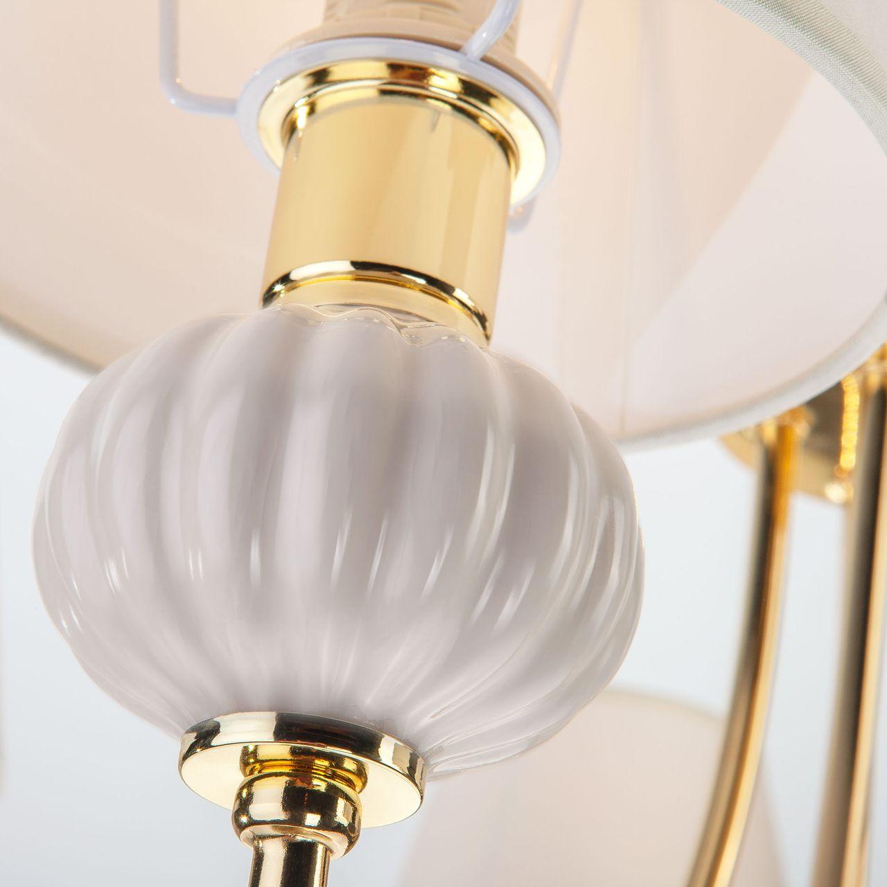 Подвесная люстра Eurosvet Mella 60072/5 золото