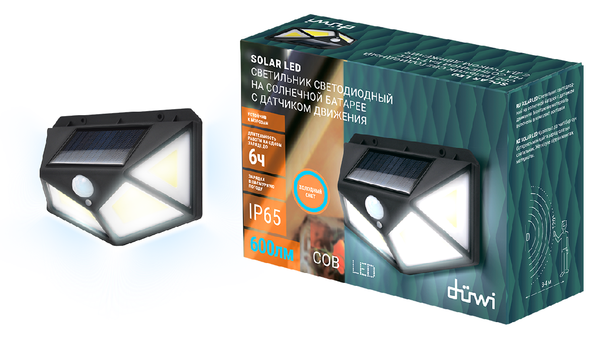 Прожектор на солнечных батареях Duwi Solar led 25015 9