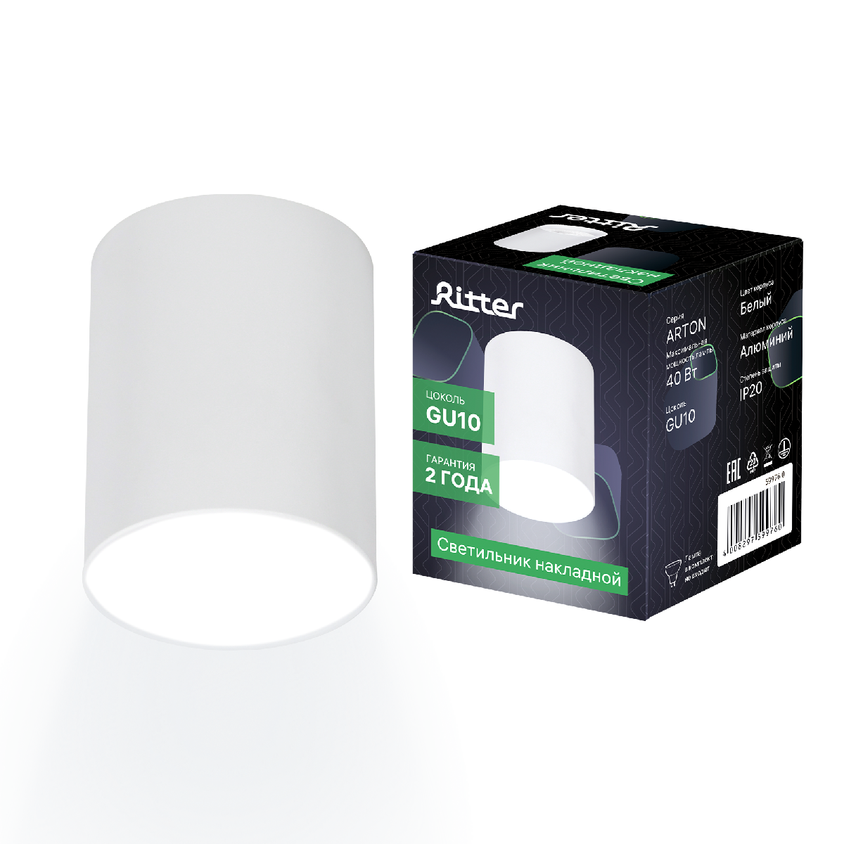 Накладной светильник Ritter Arton 59976 0