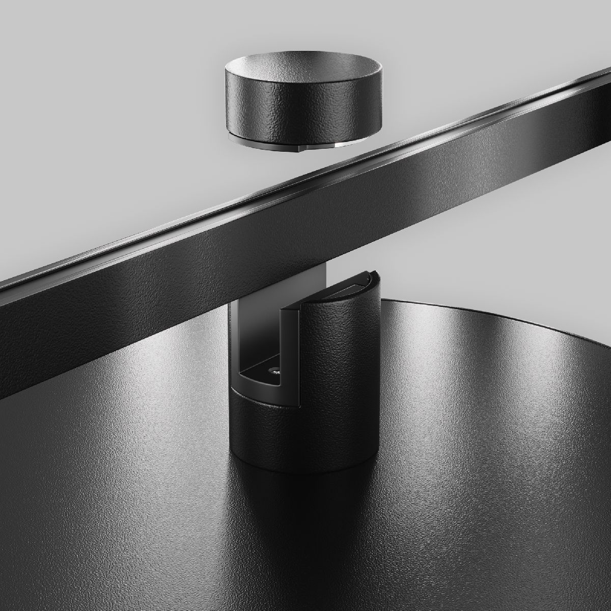 Трековый магнитный светильник Maytoni Plato TR153-1-10W3K-B