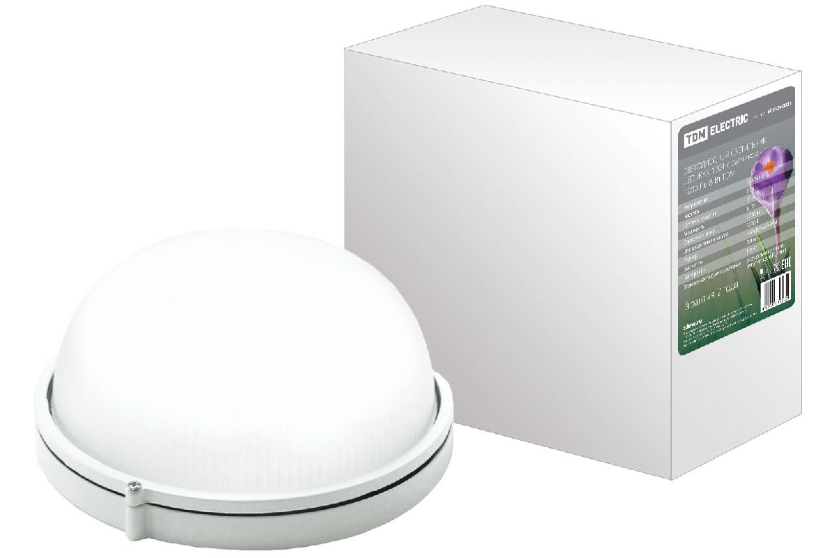 Настенно-потолочный светодиодный светильник TDM Electric LED ЖКХ 1301 SQ0329-0021