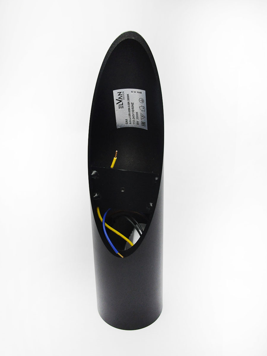 Настенный светильник Elvan GW-6090-5W-WW-Bk